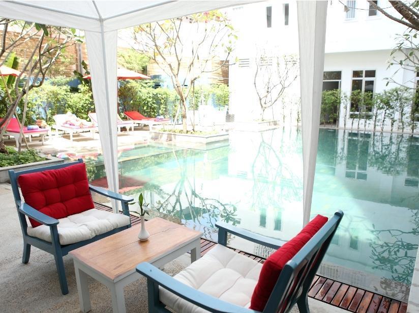 The Frangipani Living Arts Hotel And Spa Phnom Penh Extérieur photo
